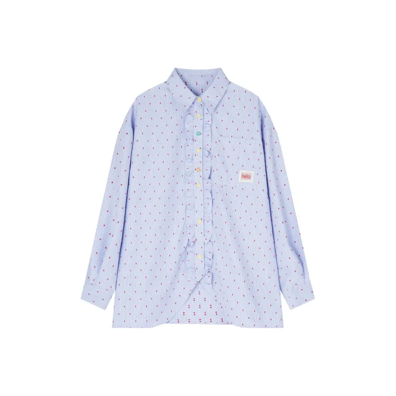 Vine Color Shirts Women's Blue-0