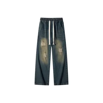 MIIOW Jeans Unisex Nostalgic Green