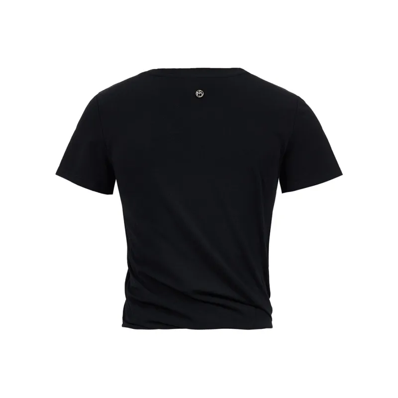 ONLY T Shirts Women's H1Z Black-1