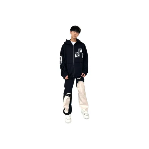 Weles Jeans Unisex Black/White