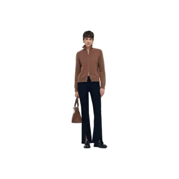 GOELIA Knitwear Women's Coffee & Red