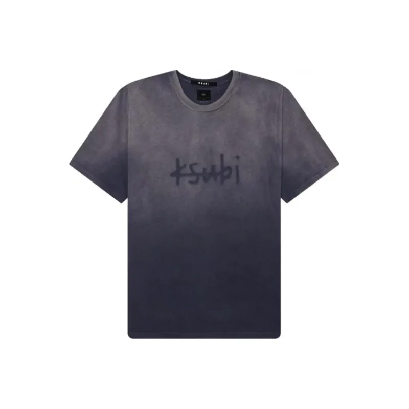 Ksubi Heritage Kash Iced Neptune Tee 'Blue'-0