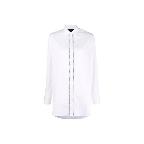 PHILIPP PLEIN Crystal embellished Cotton Shirt