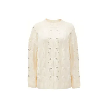 ONLY Knitwear Women's A43 Cream White NEW CREAM
