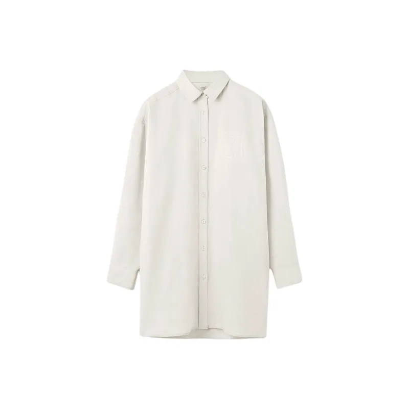 TOTEME Shirt Women's Bean Curd White-0