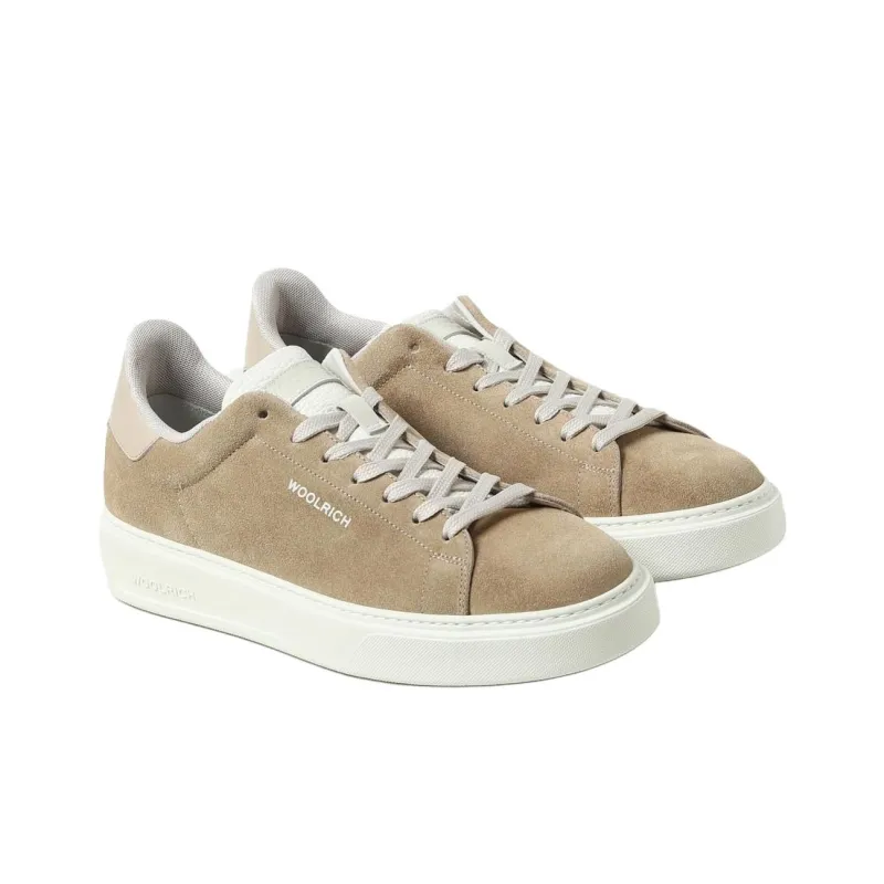 WOOLRICH Low Top Skateboard Shoes Men's Brown-2