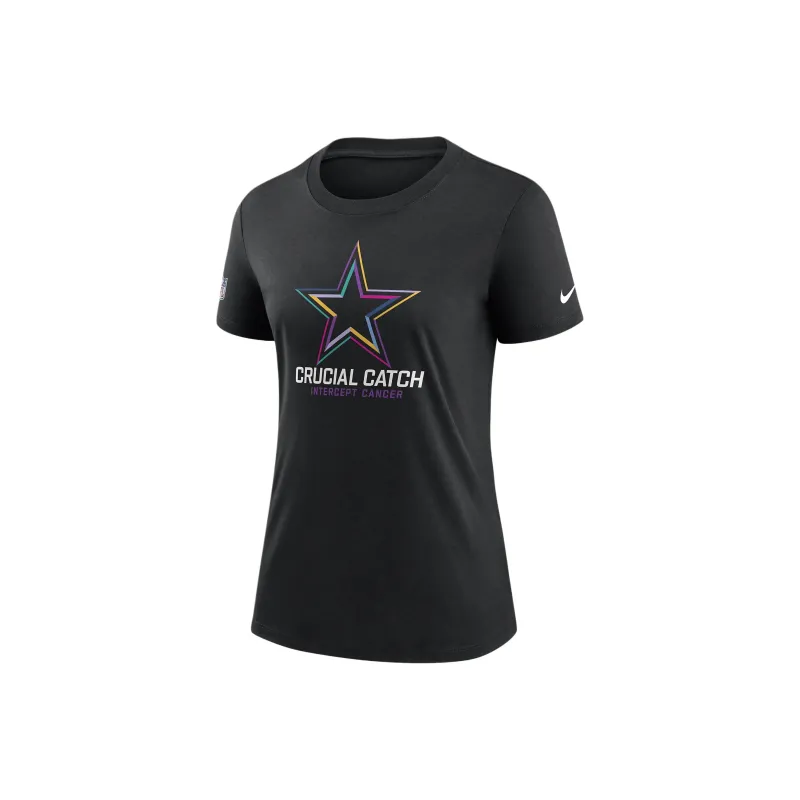Nike Dallas Cowboys Crucial Catch Women's Nike Nfl T Shirt-0