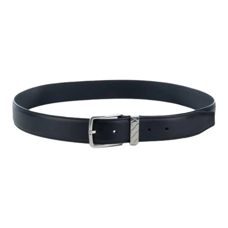 Bottega Veneta Calfskin Leather Belts Men's Black -0