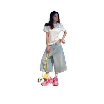 PAINT STAIN Denim Shorts Unisex