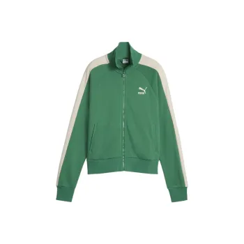 PUMA ICONIC T7 Women's Track Jacket Jackets Coats Women's Green