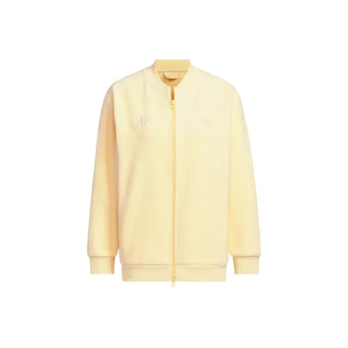 Adidas Lounge Jackets Coats Women's Yellow