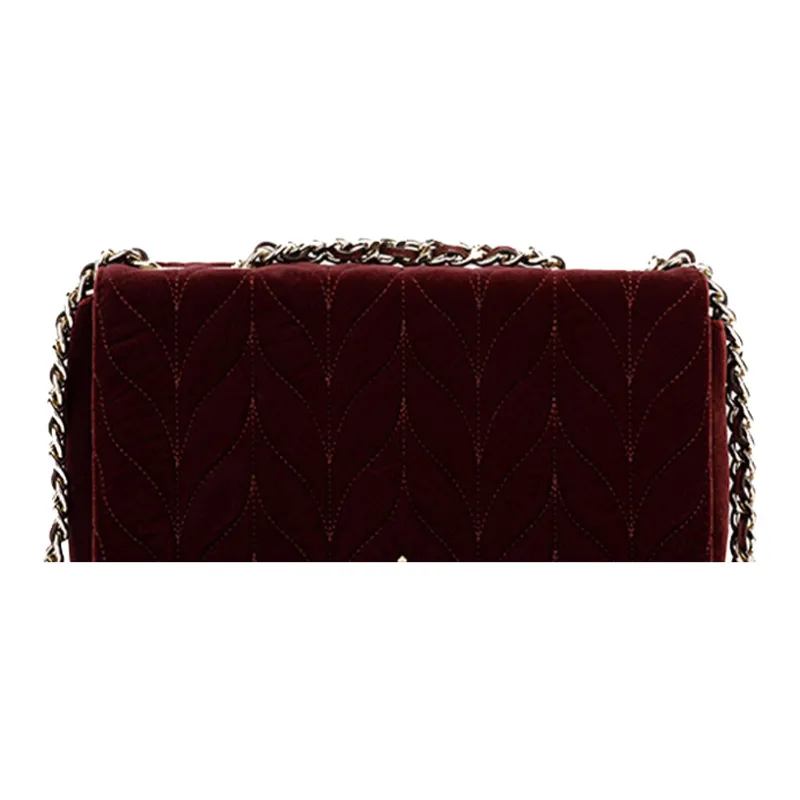 Kate Spade Briar Lane Fabric Chain Bag, Shoulder Bag, Crossbody Bag Women's Cherrywood Red-1