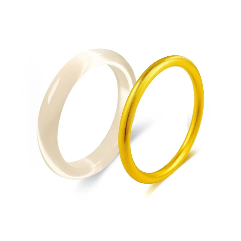 Kowloonko Glass Cat Eye Jade Bangles Women's-21