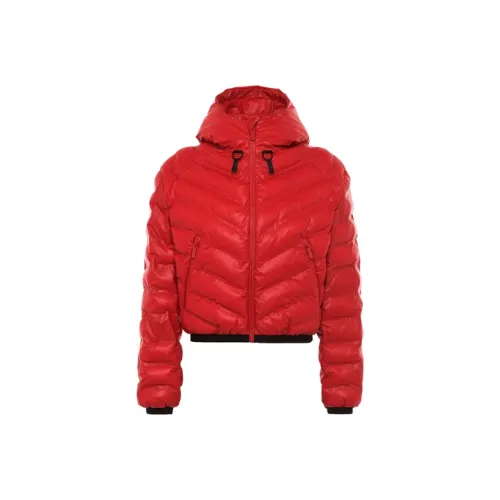 PRADA Down Jackets Women's Red