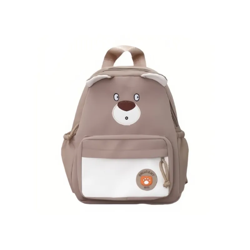 URBAN FOREST Nylon Backpack Regular Unisex Purple/Brown/Khaki/Blue/Pink/Black-9