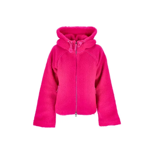 LOEWE Neon Fleece Zip Jacket 'Fluo Pink'