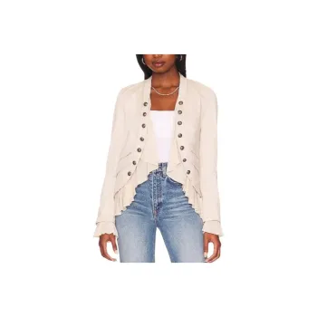 FREE PEOPLE Jackets Coats Women's Beige