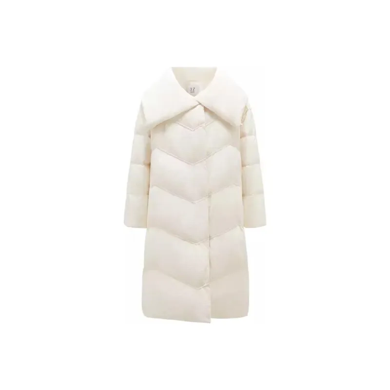 JZ. ANNAKRO Down Jacket Women's Raw White-0
