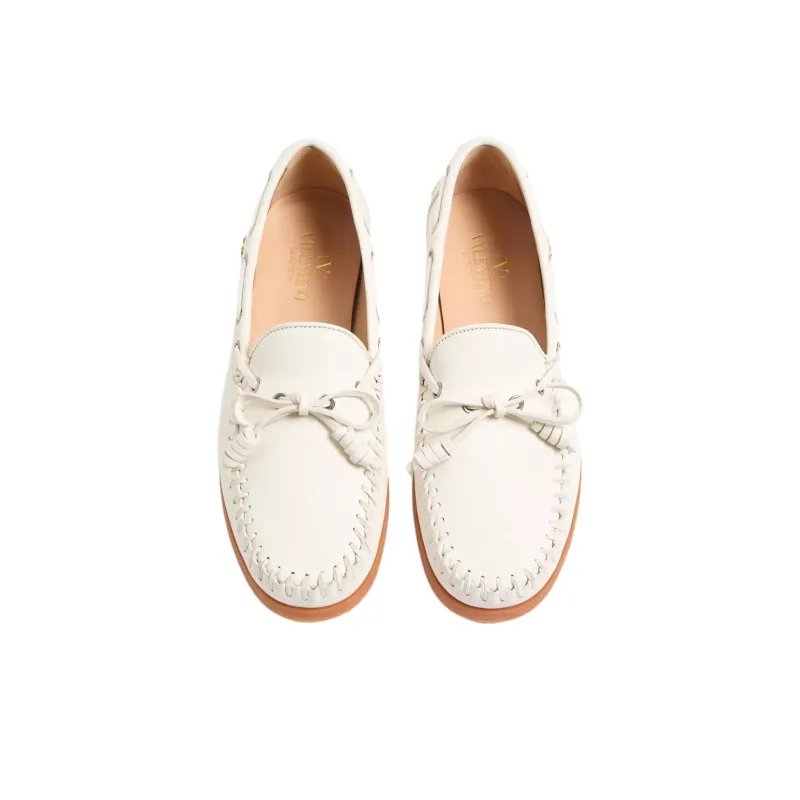 Valentino Palm Avenue Casual Shoes Men's Ivory White-4