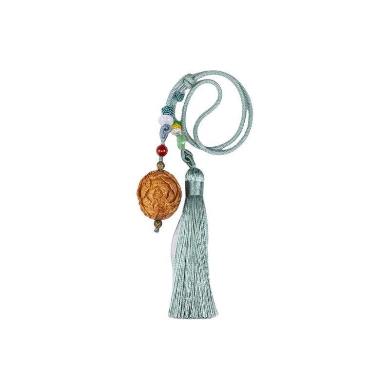 ZHOUPAI Olive Pit Pendants Unisex-2