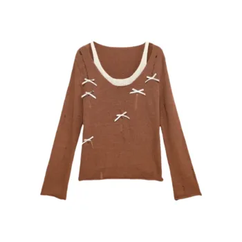 Princess Berdele Knitwear Women's Coffee