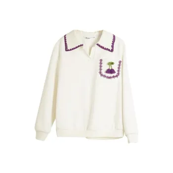 Olrain Sweatshirts Women's Ecru