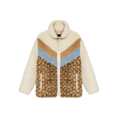 COACH Jackets Women's Ecru