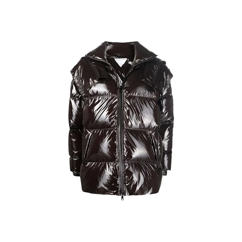 Bottega Veneta Down Jacket Women's Brown-0