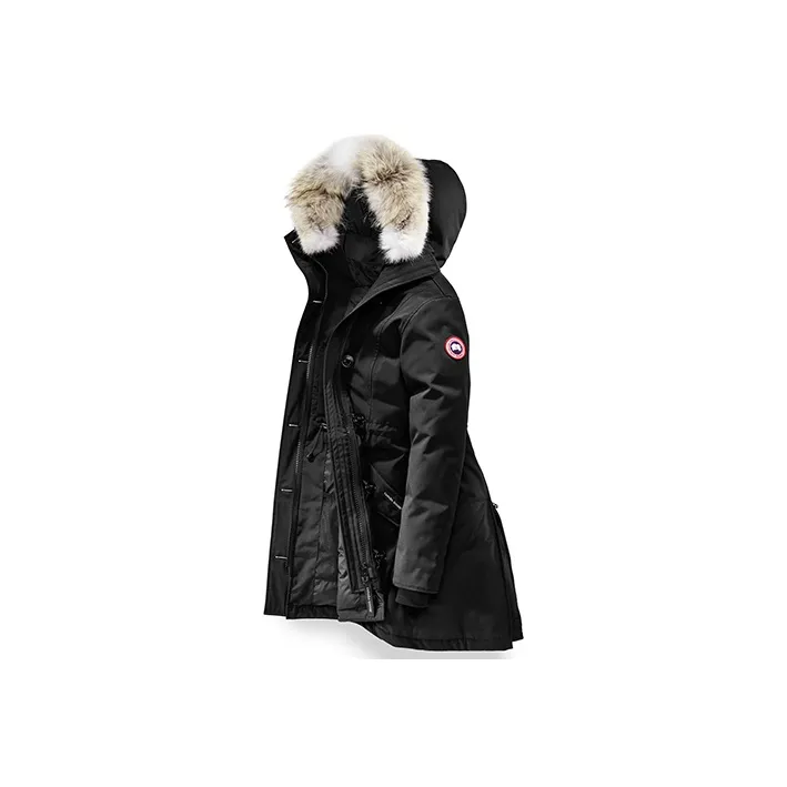 Canada Goose Rossclair Series Down Jacket Women's Black-0