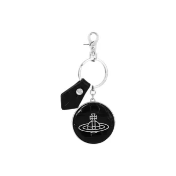 Vivienne Westwood Logo Patch Embossed Keyring
