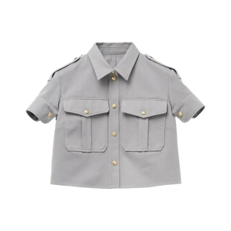 Alexander McQueen Shirt Women's Gray-0