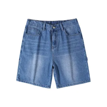 Jeep Pasture Horse Lifestyle Denim Shorts Men's Blue