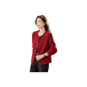 TERRE BLEUE Jackets Coats Women's Red