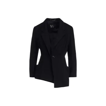 Yohji Yamamoto Y'sFW24 Jacket Women's Black