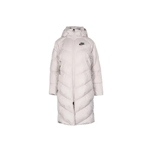 Nike Down Jacket Winter Women's Beige