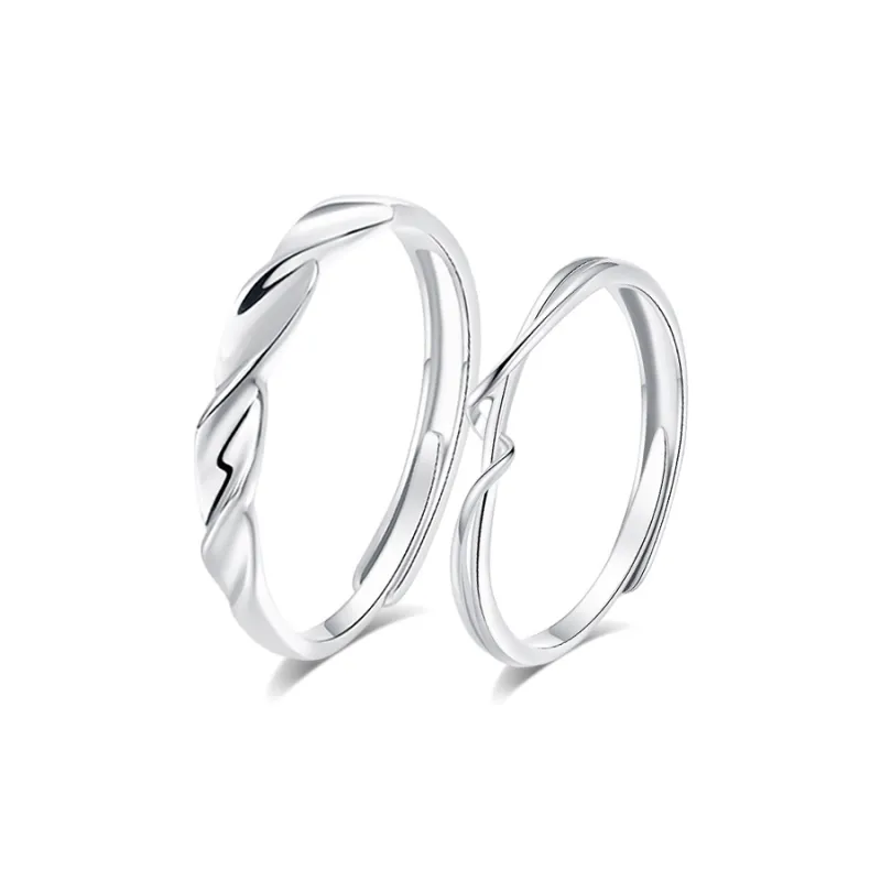 MISS TOOYA S999 Fine Silver Rings Unisex-0