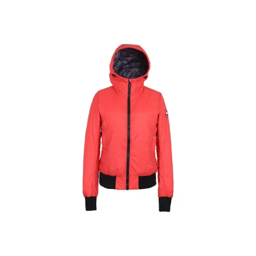Canada Goose Dore Series Down Jackets Women's Flame Bud Orange
