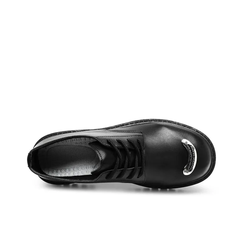 Hong Kong Meng Anti Slip Wear Resistant Low Top Casual Shoes Men's Black-4