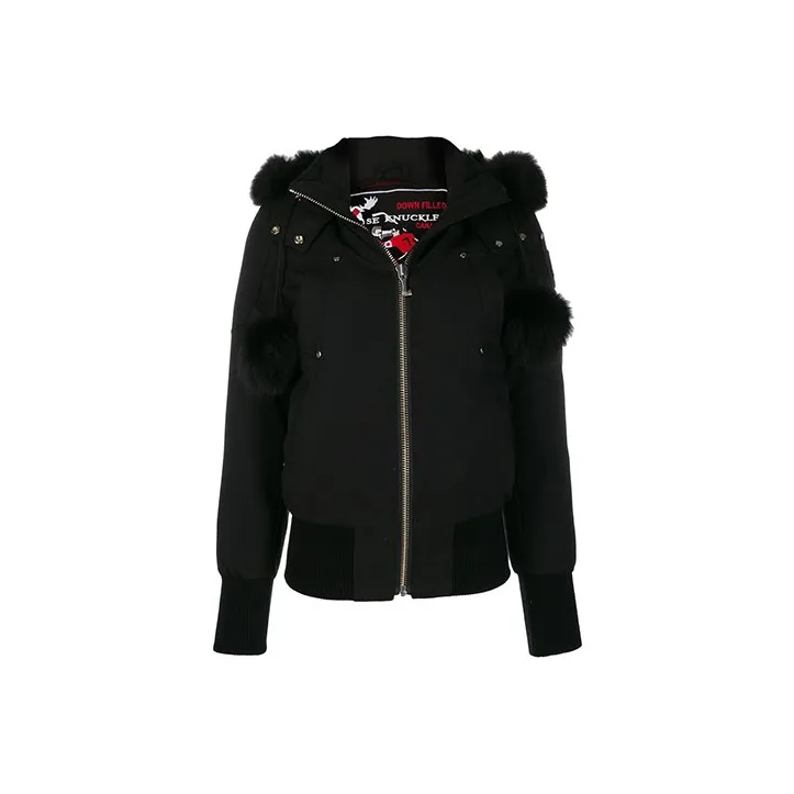 Moose Knuckles Fur Hooded Jacket-0