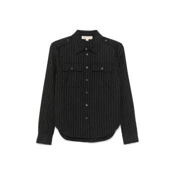 MICHAEL KORS FW24 Shirt Women's Charcoal Gray
