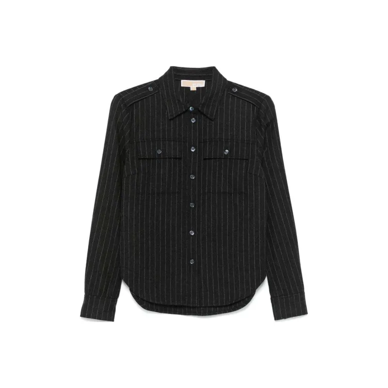 MICHAEL KORS FW24 Shirt Women's Charcoal Gray-0