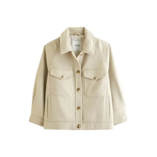 Abercrombie＆Fitch Jackets Women's Taupe