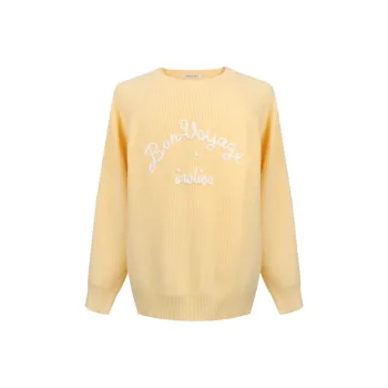 INSLIISA Knitwear Women's Custard