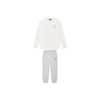 FILA Casual Sportswear Men Cloud White+Cloud Mist Heather Gray