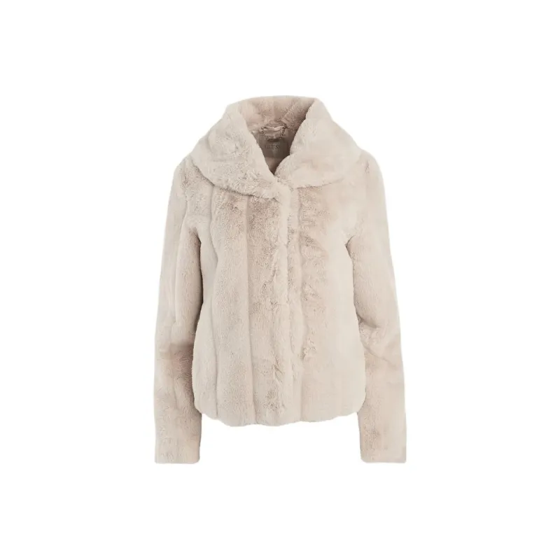 GUESS Jackets & Coats Women's Ecru-0