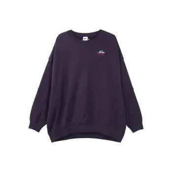 Nike AS W NSW FLC GX CREW OS GCEL Sweatshirt Women's Blue