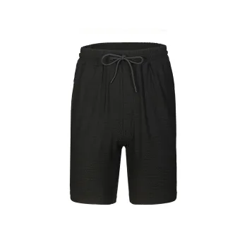 DAVID NAMAN Casual Shorts Men's Black