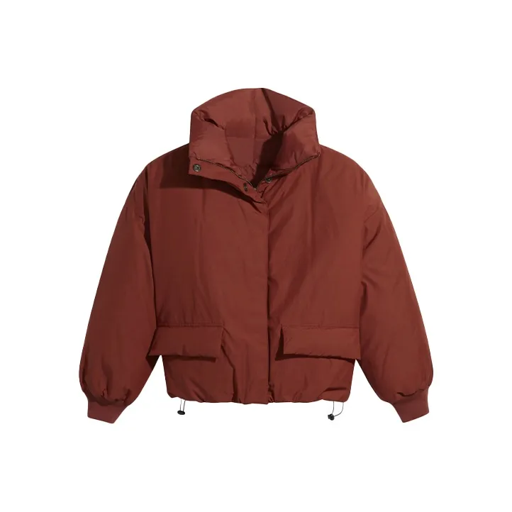 Levi's Down Jacket Winter Women's Red-0