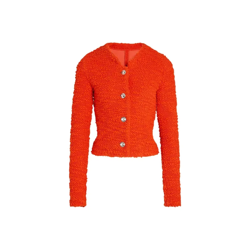 Giambattista Vall Tweed Jacket-0
