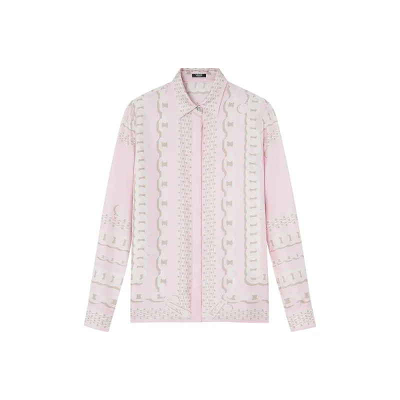 VERSACE Treasure Foulard Long Sleeved Shirt-0